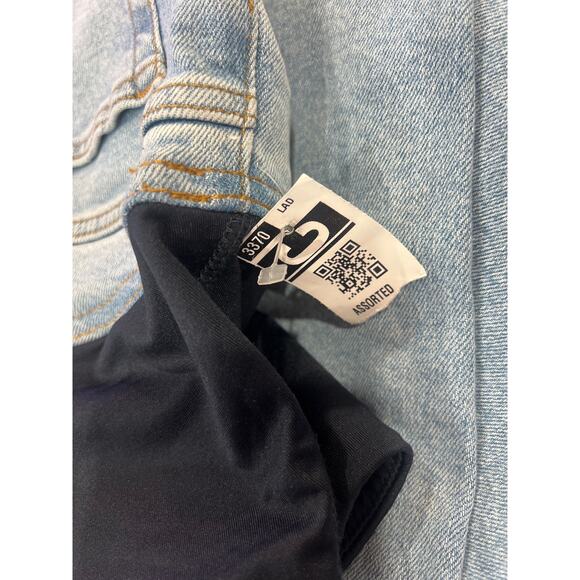 Isabel Maternity 80’s High-Rise Over Belly Denim Jeans Size 12 New - Picture 9 of 14